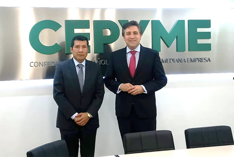 secretario-cepyme-espana-embajador-nicaragua-